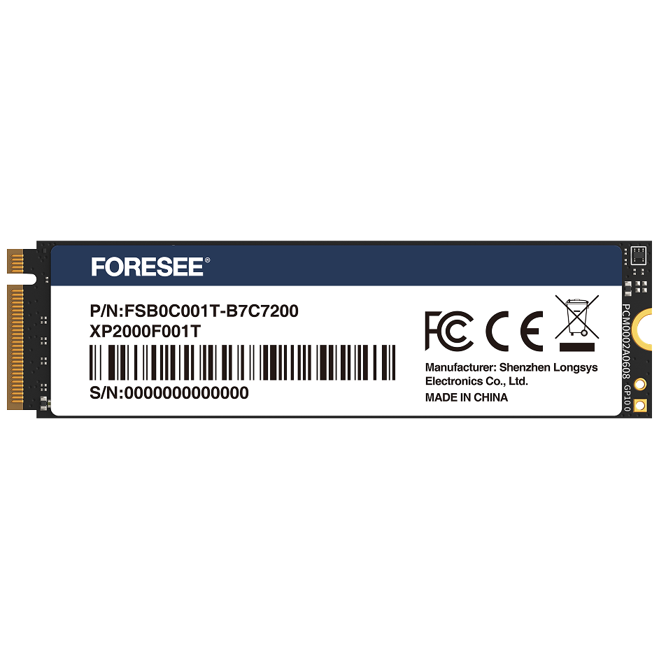 XP2000 PCIe SSD